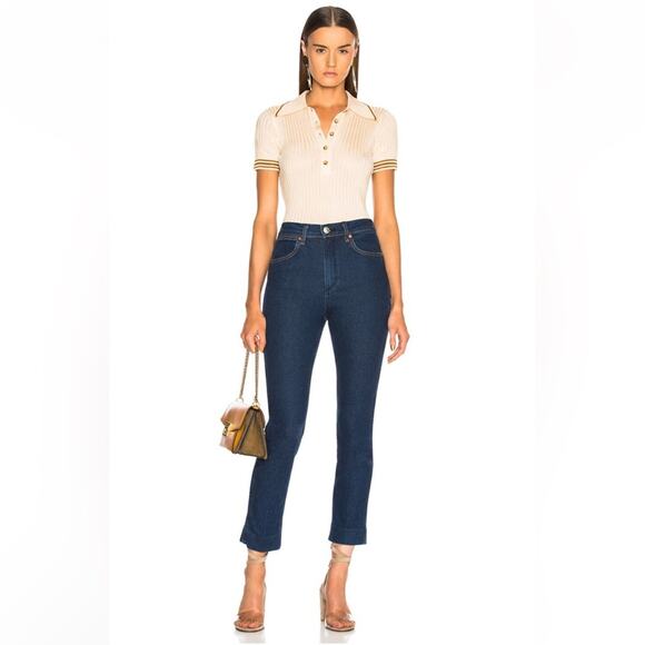 rag & bone Denim - Rag & Bone Vintage Cigarette Jeans Women 27 Broken Bloo Denim